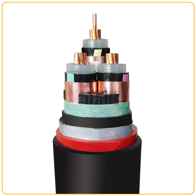Medium voltage copper core power cable