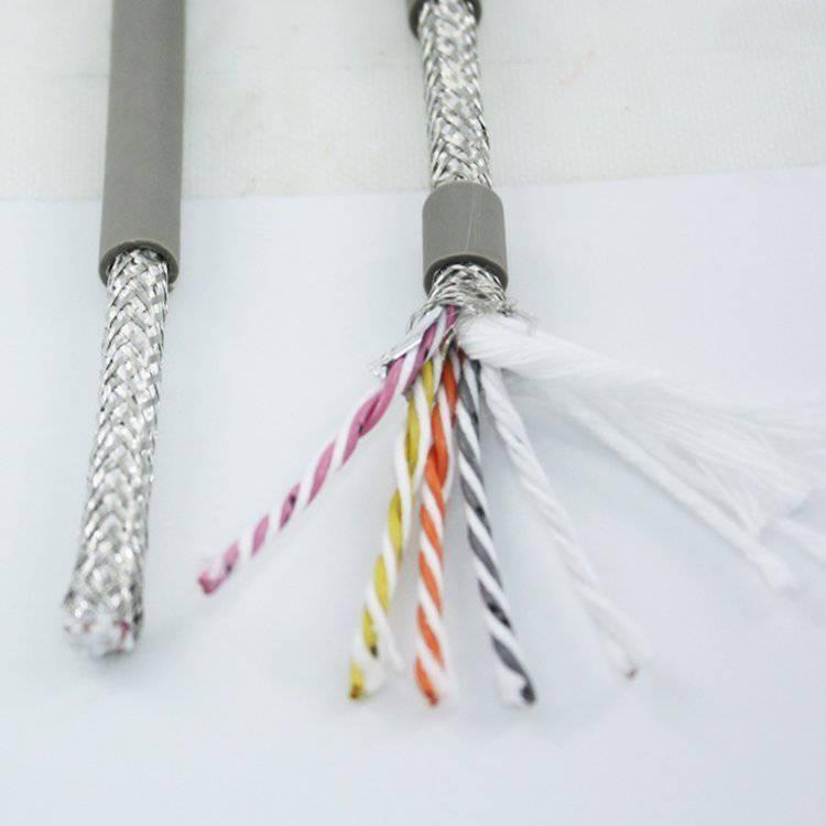 Oil resistant twisted pair shielded cable