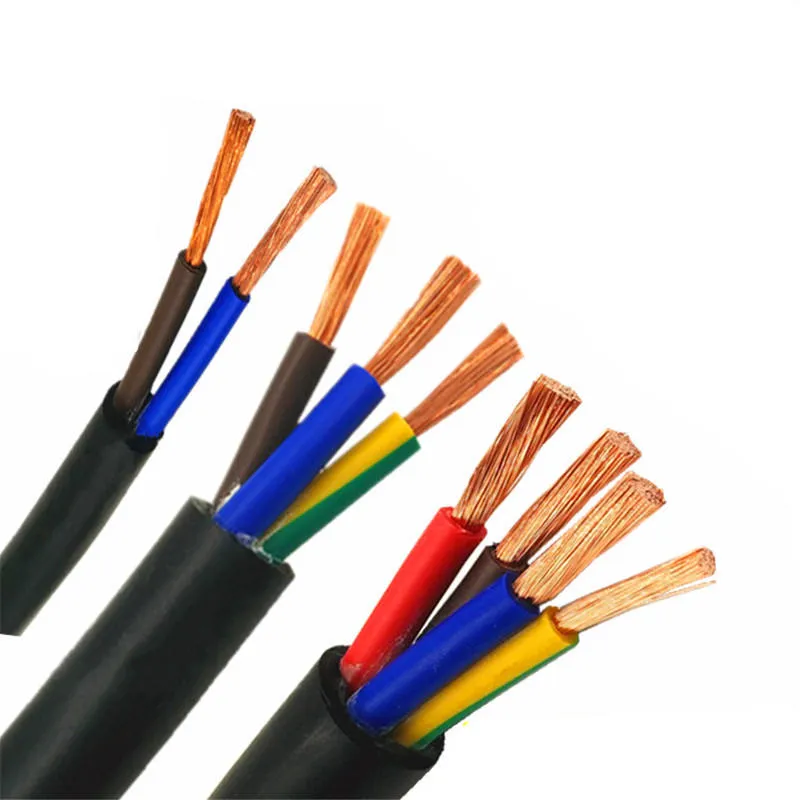 Flexible Sheathed Electrical Power Rvv Cable