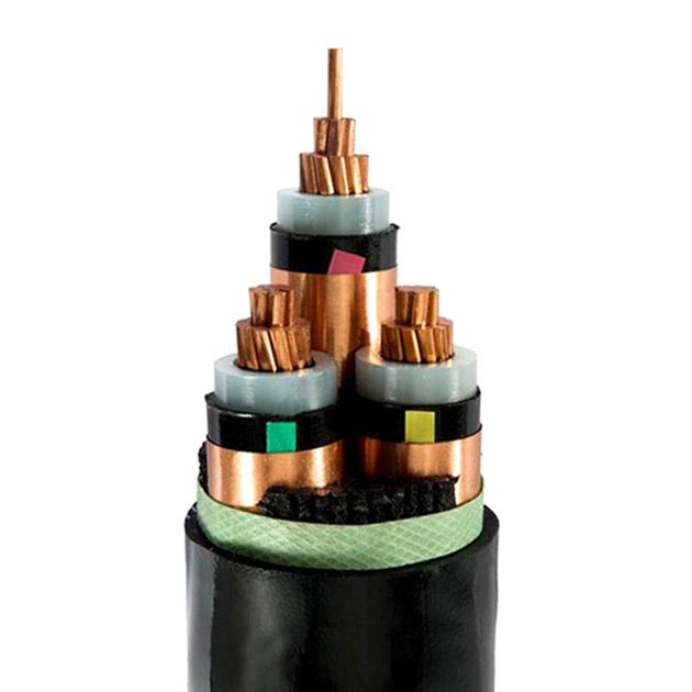 High Voltage Non-Magnetic Armored Power Cable Wire