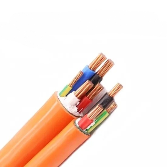 PVC Insulation Orange Circular Cable