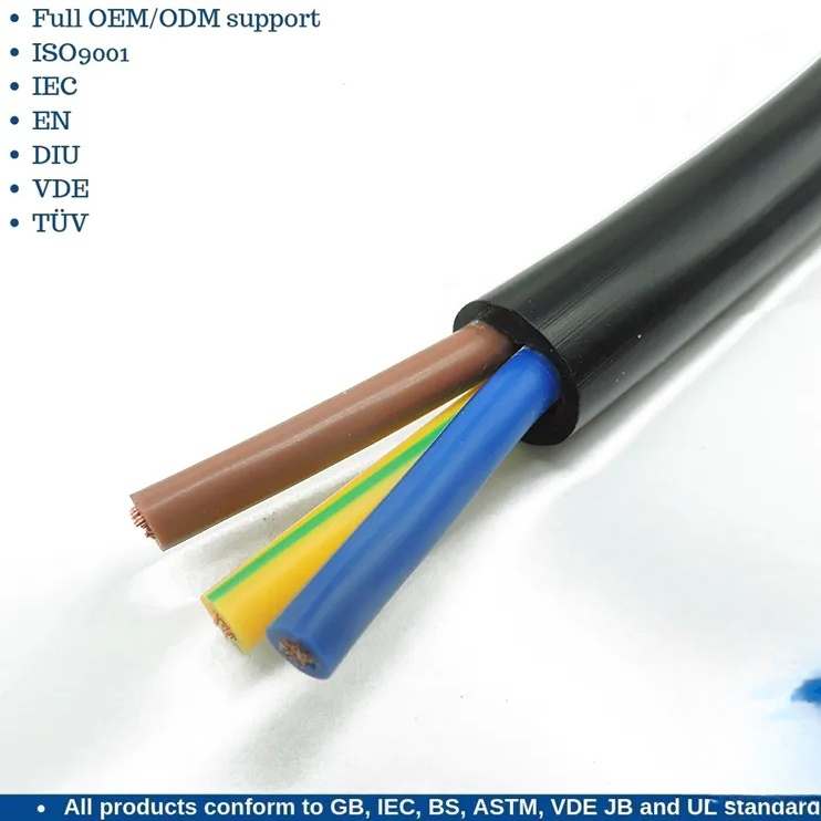 Rubber Insulation and Sheath Cable H05ss-F/H05sst-F