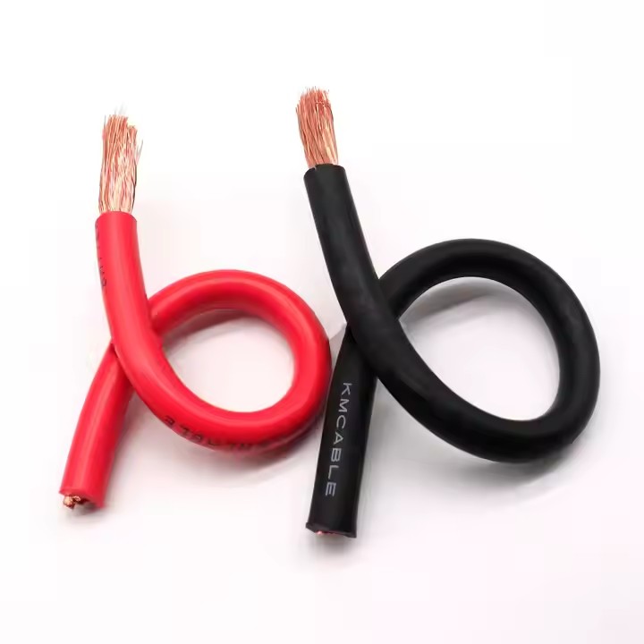 Flexible H07rn f Single Core Rubber Cable DC Battery Power Cable