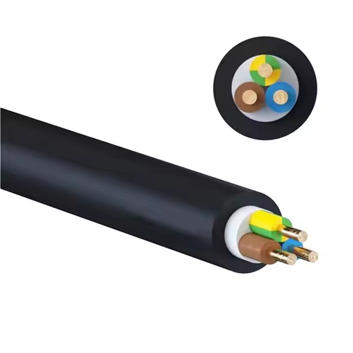 CYKY-J Electric Power Cable Triple Pvc Insulated Power Cable