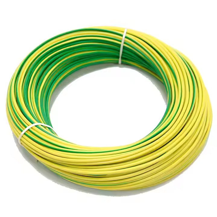 Ground Cable H07V-R Green/Yellow Earth Strand Conductor