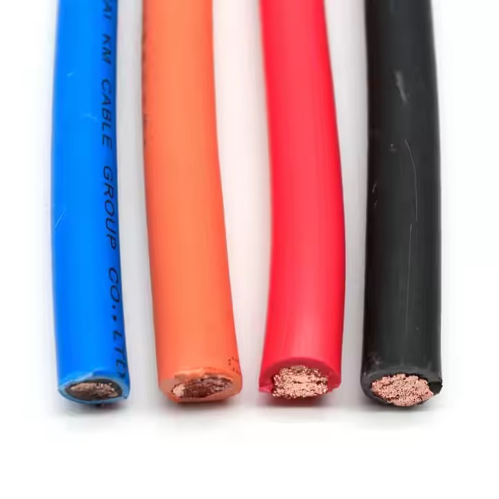 High Flexible Battery Cables H07V-K PVC DC Cable