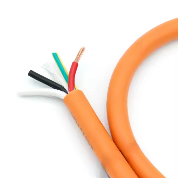 H05bq-f H07bq f Orange Electrical Power Cable