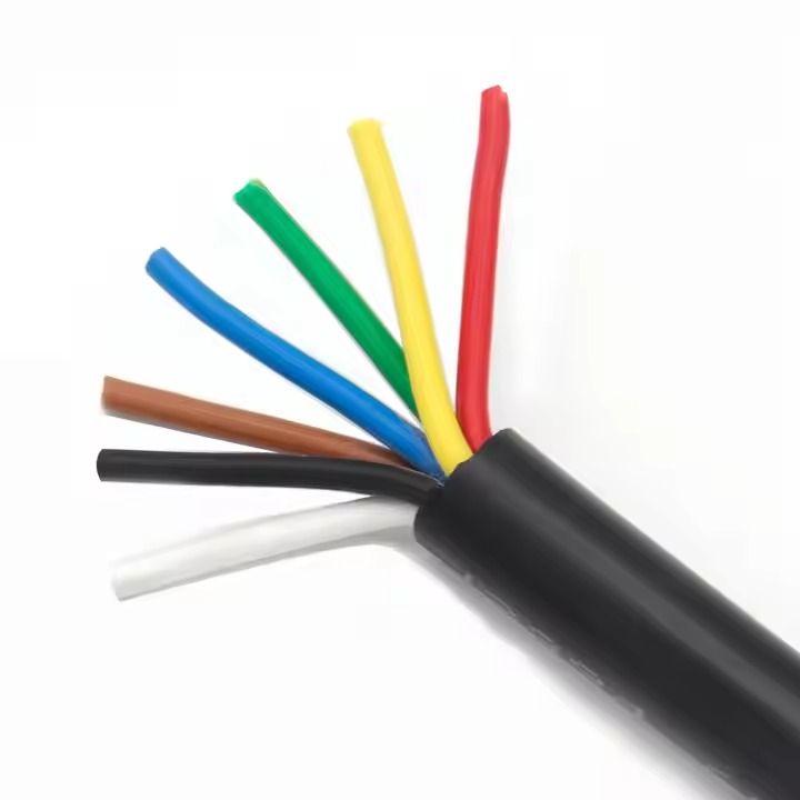Heat Resistant H03V2V2-F Electrical Power Cable
