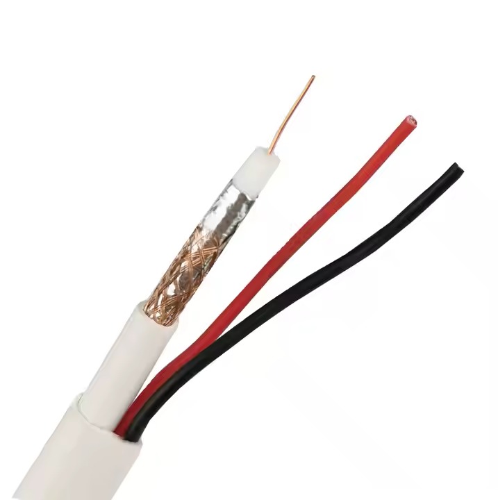 RG59+2C 3 in 1 coaxail cable with power cable for CCTV/CATV camera cable