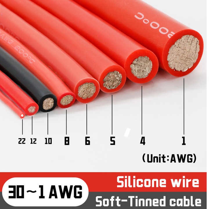 Awm 3135 Awm 3512 High Temperature Low Voltage Flexible Cable Silicone Wire