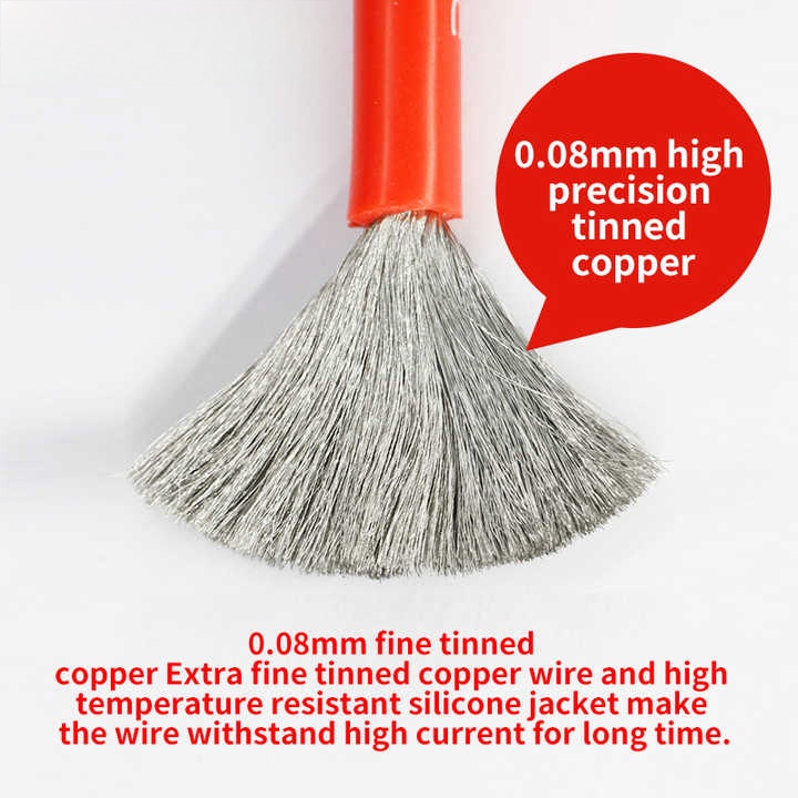 3132 High Temperature Resistant Silicone Rubber Coated Wire
