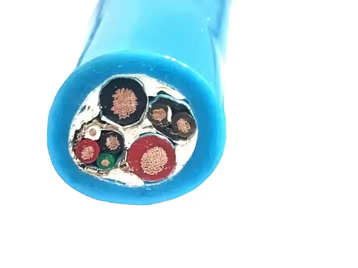 Saltwater Resistant Cat5e Network Wires Hybrid Underwater Drone Cable