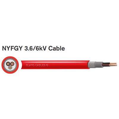 NYFGY 3.6/6kV Cable
