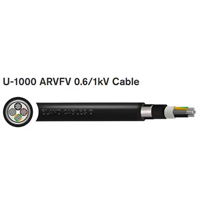 U-1000 ARVFV 0.6/1kV Cable
