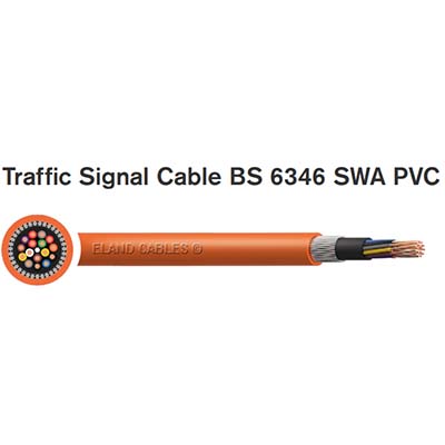 Traffic Signal Cable BS 6346 SWA PVC